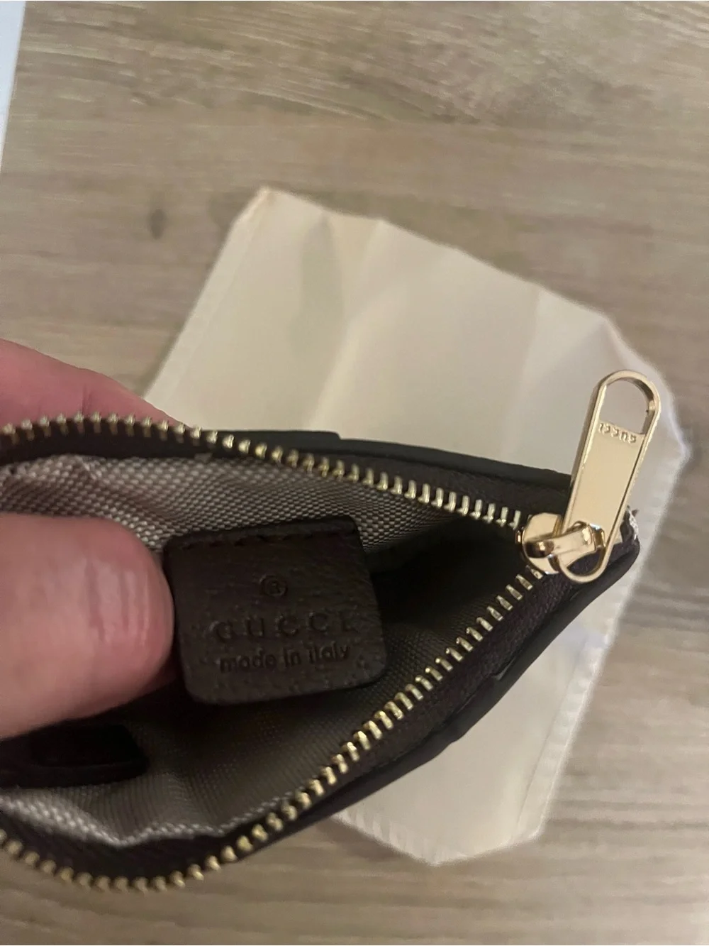 GG SUPREME OPHIDIA COIN PURSE WITH KEY HOOK - Picture 5 of 5